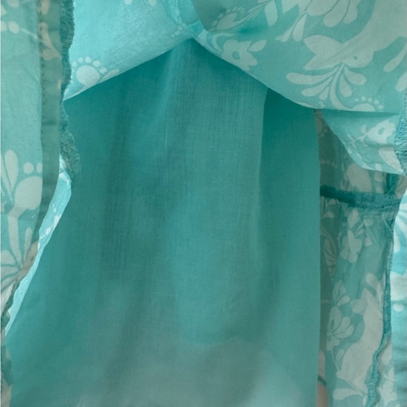 Girls Print Ruffle Dress - Picture 4 of 5